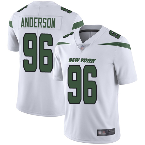 New York Jets Limited White Men Henry Anderson Road Jersey NFL Football #96 Vapor Untouchable->women nfl jersey->Women Jersey